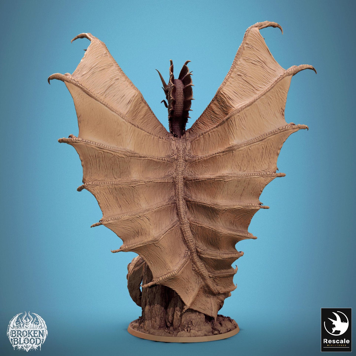 Legendary Gold Dragon by Rescale Miniatures | Please Read Description | Print on Demand