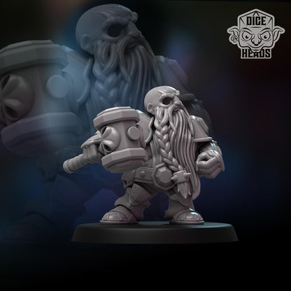 Darkstone Fighters, Part 1 by Dice Heads | Please Read Description | Print on Demand