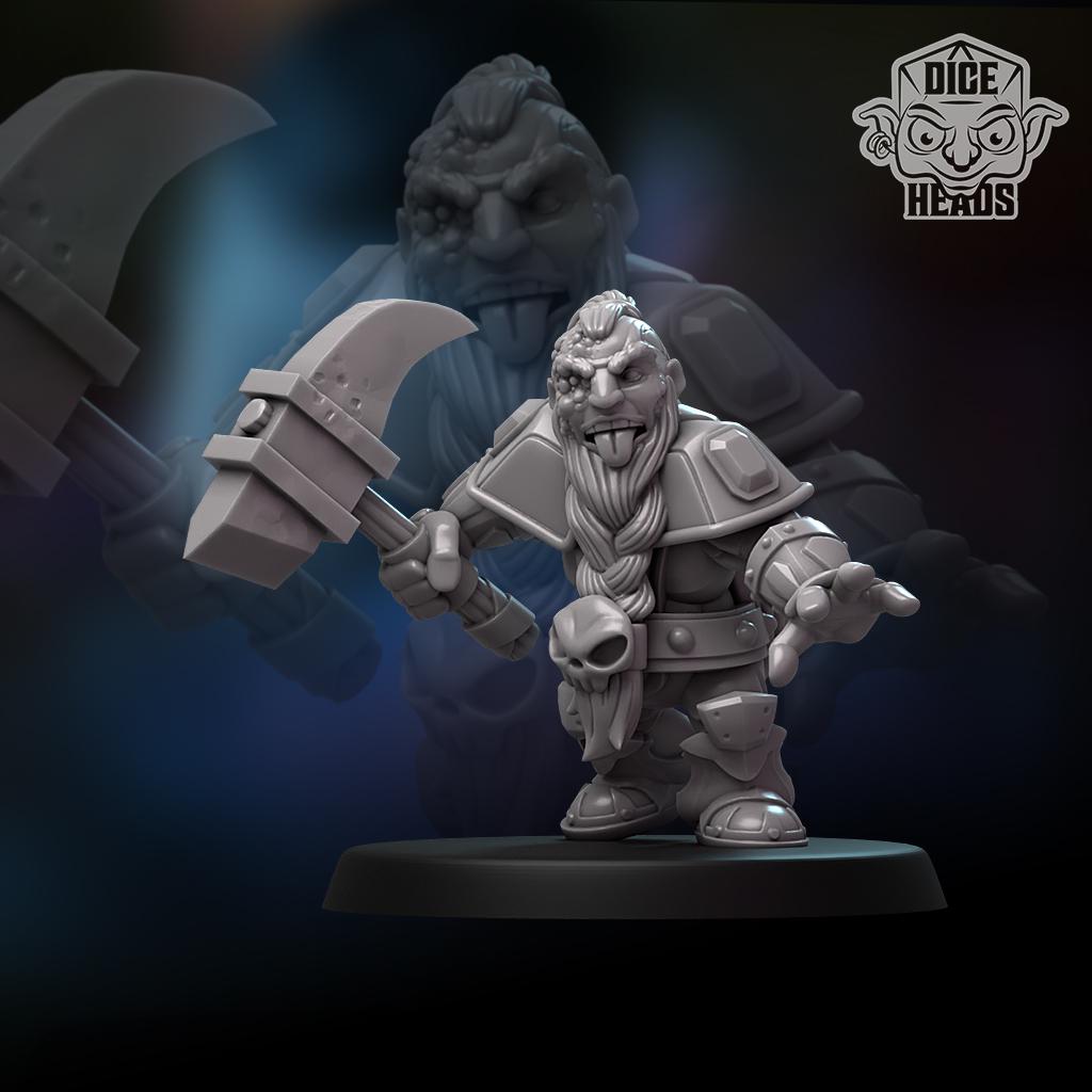 Darkstone Fighters, Part 2 by Dice Heads | Please Read Description | Print on Demand