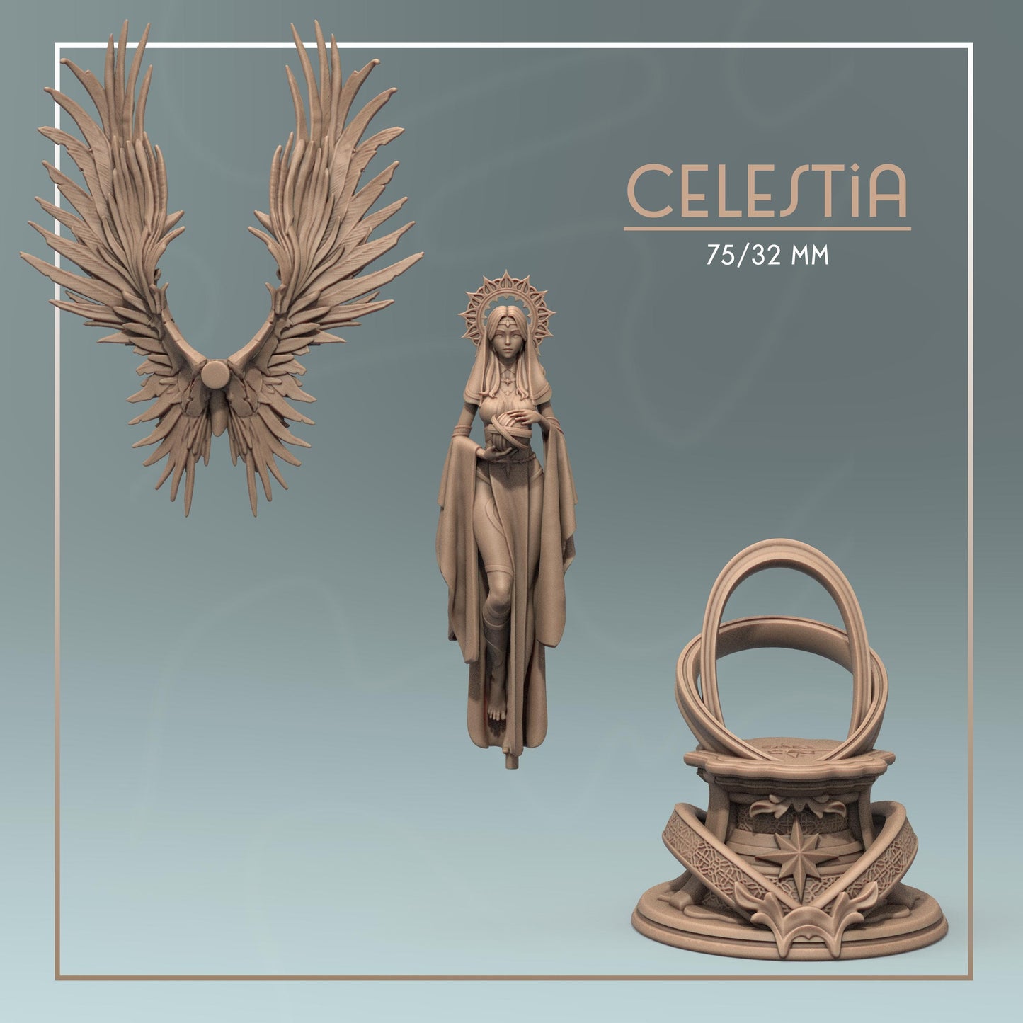 Celestia by Dungeons and Maidens | Please Read description | Print on Demand