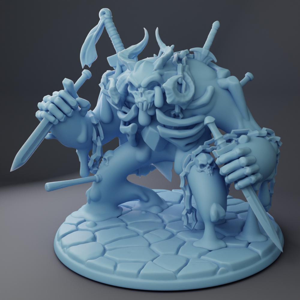 Necro Slime Golem by Twin Goddess Minis | Please Read Description | Print on Demand