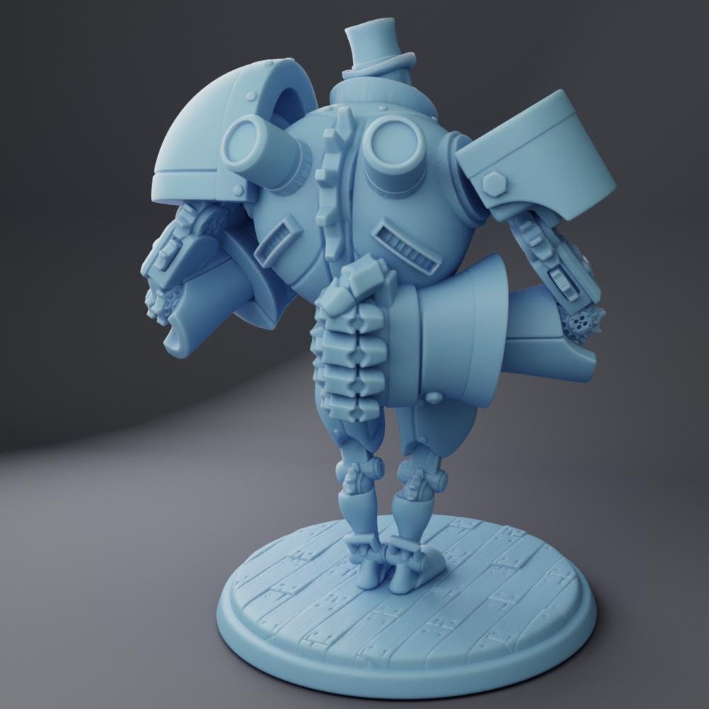 Robo Golem by Twin Goddess Minis | Please Read Description | Print on Demand