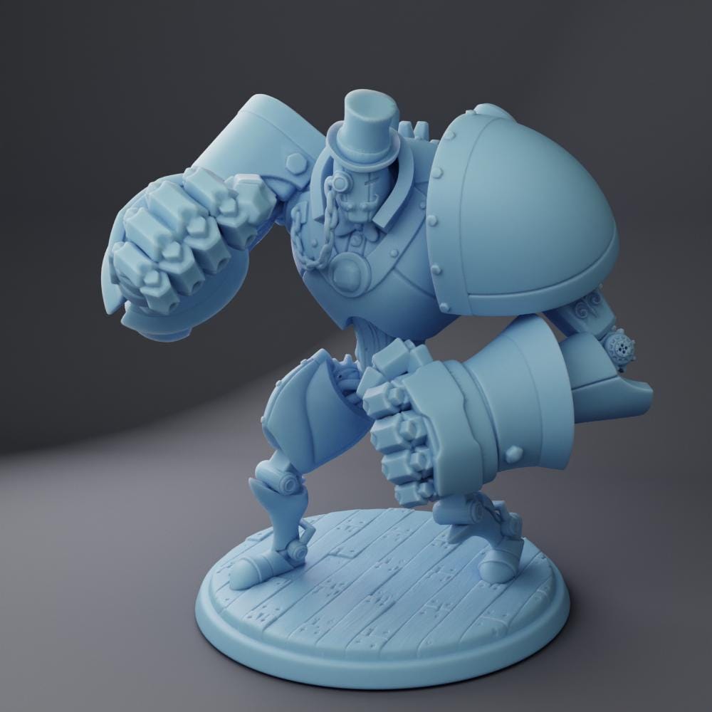 Robo Golem by Twin Goddess Minis | Please Read Description | Print on Demand