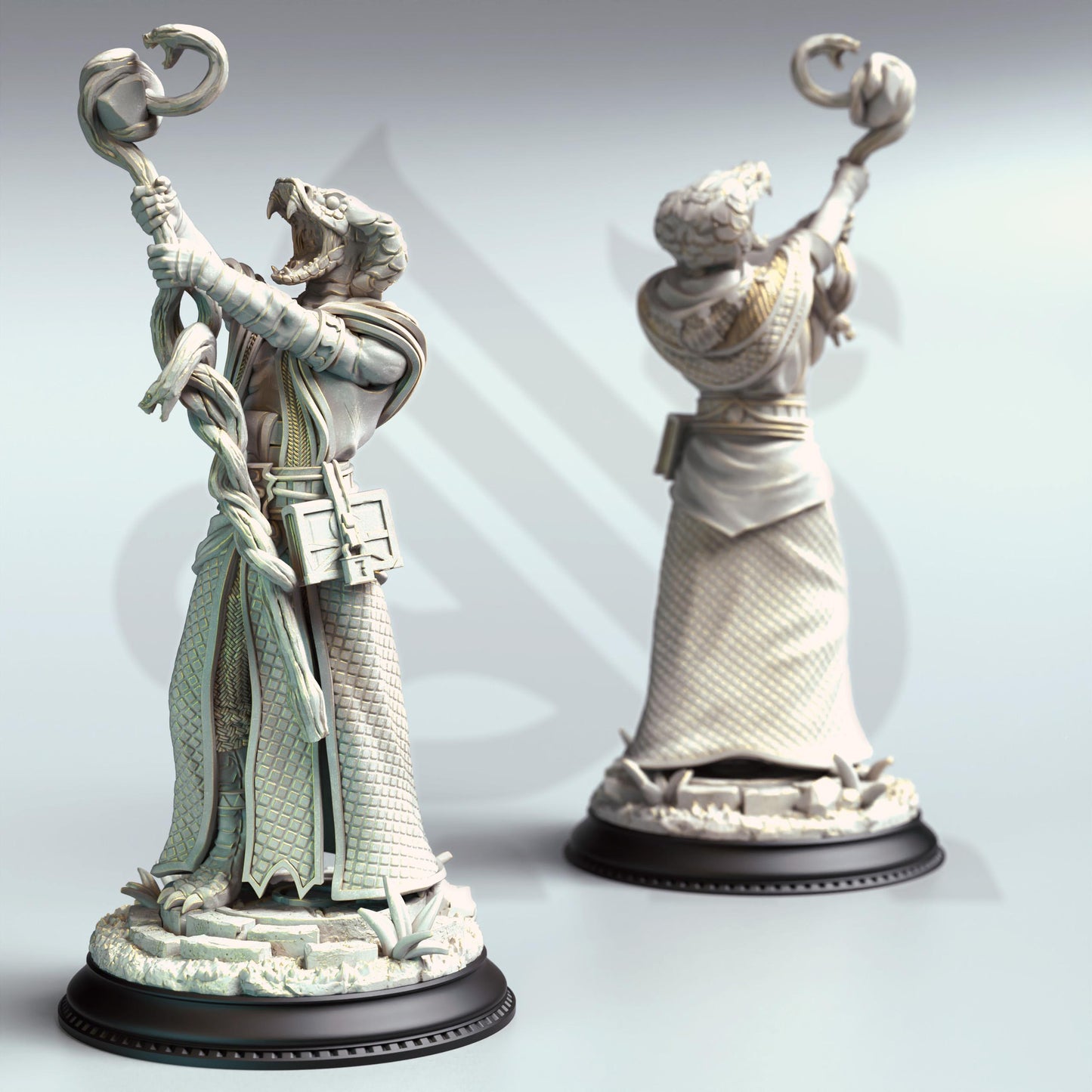 Shyasara, Snakemen Cultists by DM Stash | Please Read description | Print on Demand