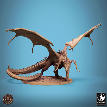 Black Dragon by Rescale Miniatures | Please Read Description | Print on Demand