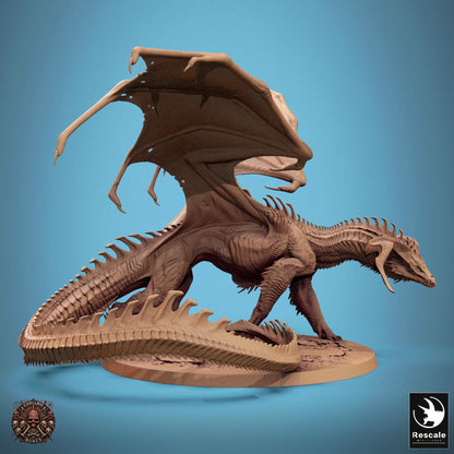 Black Dragon by Rescale Miniatures | Please Read Description | Print on Demand