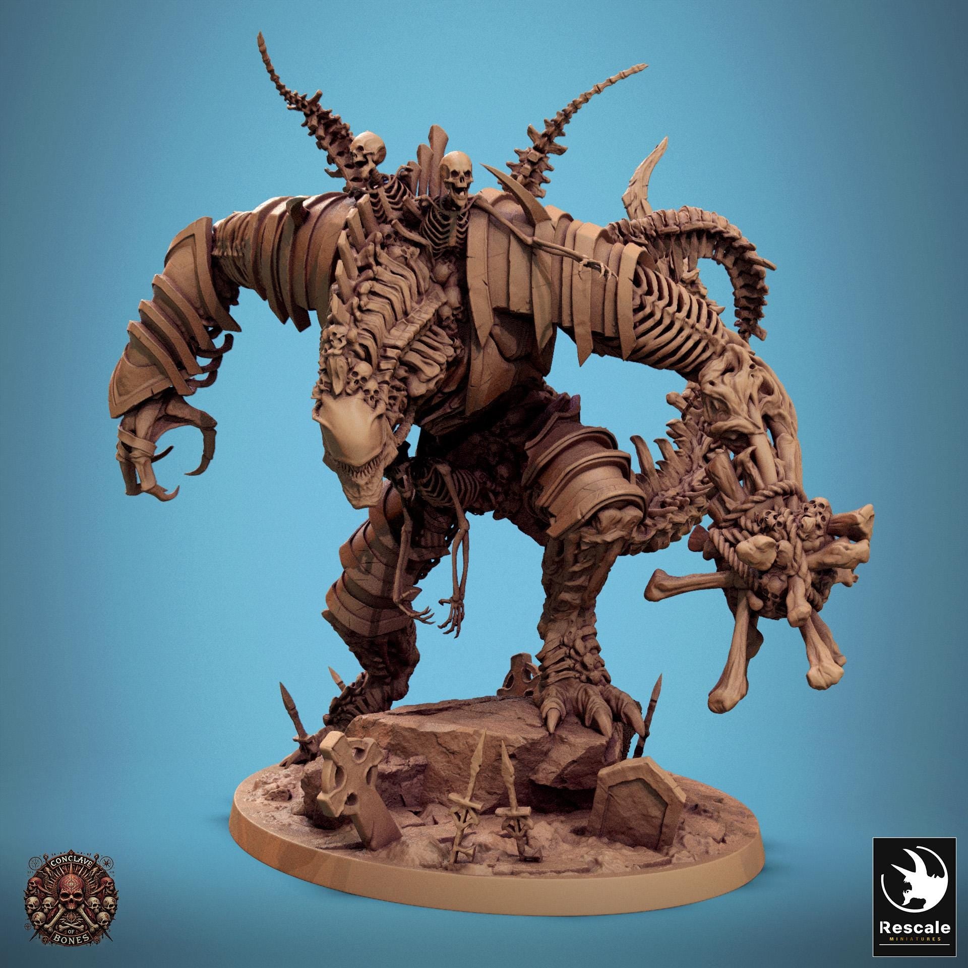 Cursed Colossus by Rescale Miniatures | Please Read Description | Print on Demand