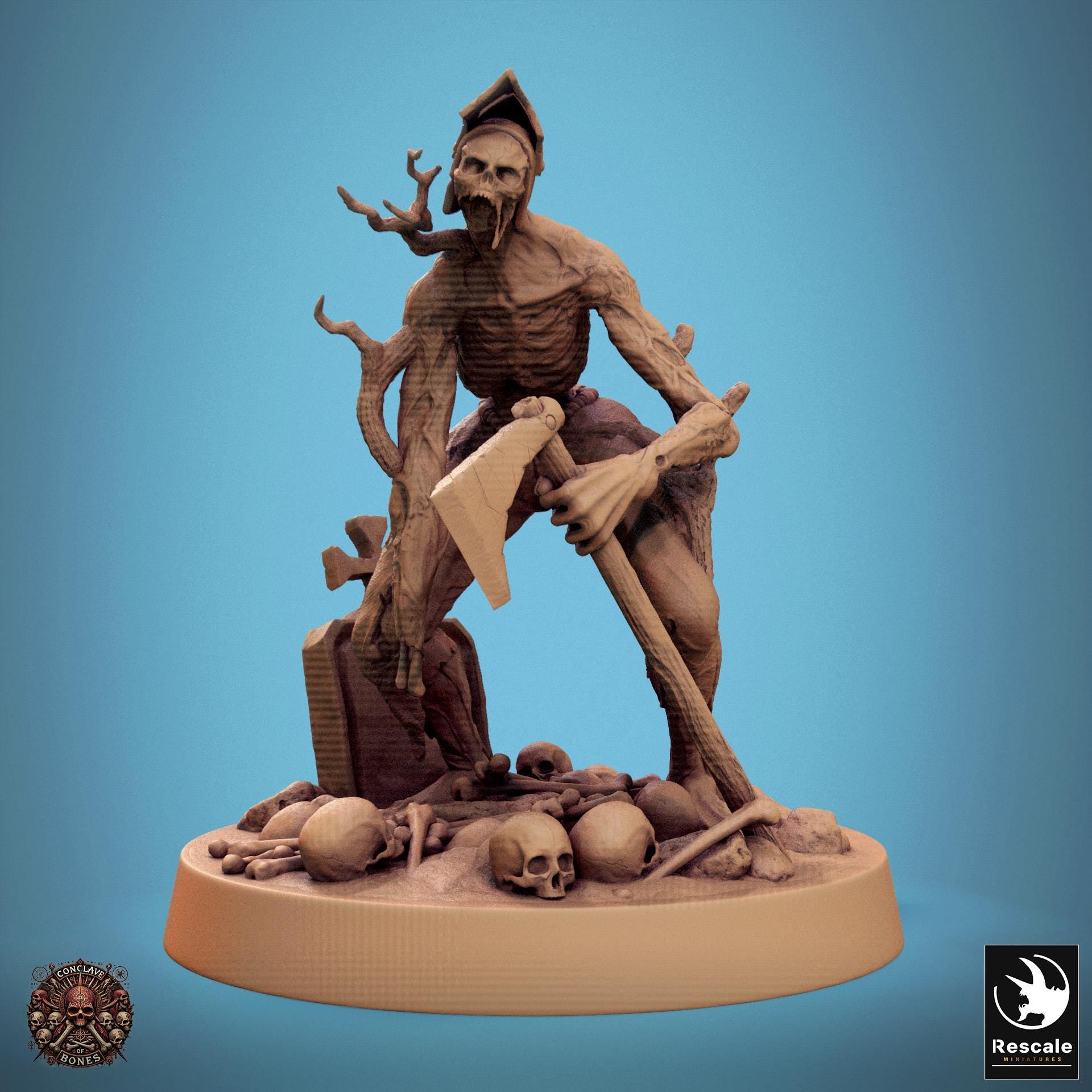 Zombies, Part 2 by Rescale Miniatures | Please Read Description | Print on Demand