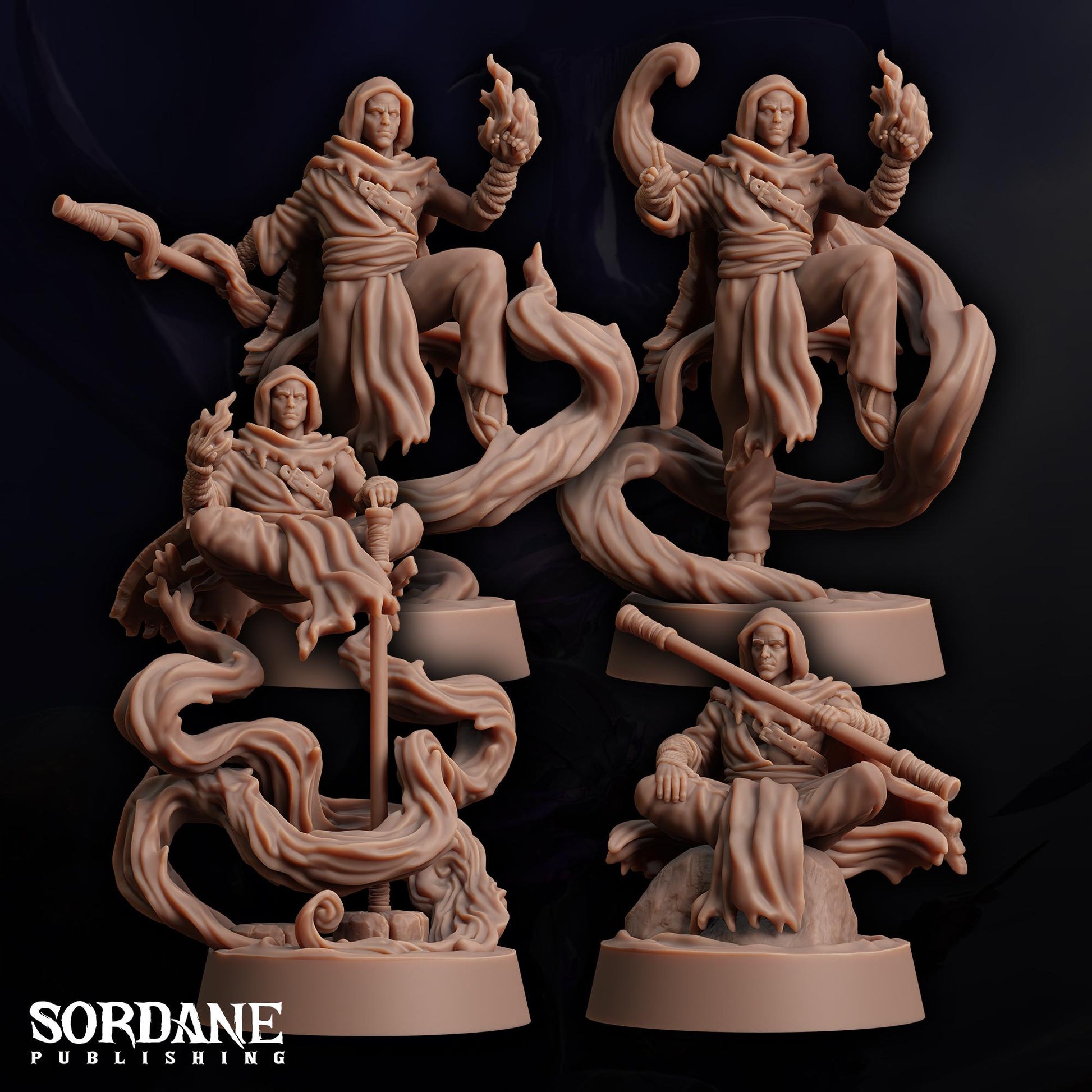 Void Elemdar Monk by Sordane Publishing | Please Read Description | Print on Demand