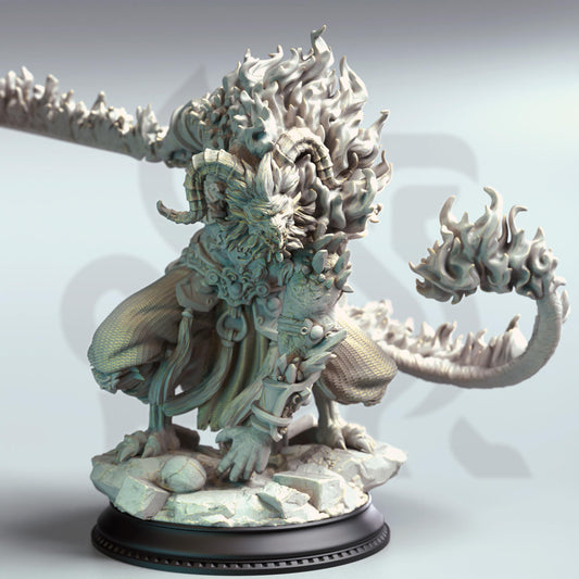 Rakshasa, the Terrible by DM Stash | Please Read description | Print on Demand