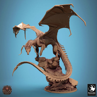 Black Dragon by Rescale Miniatures | Please Read Description | Print on Demand