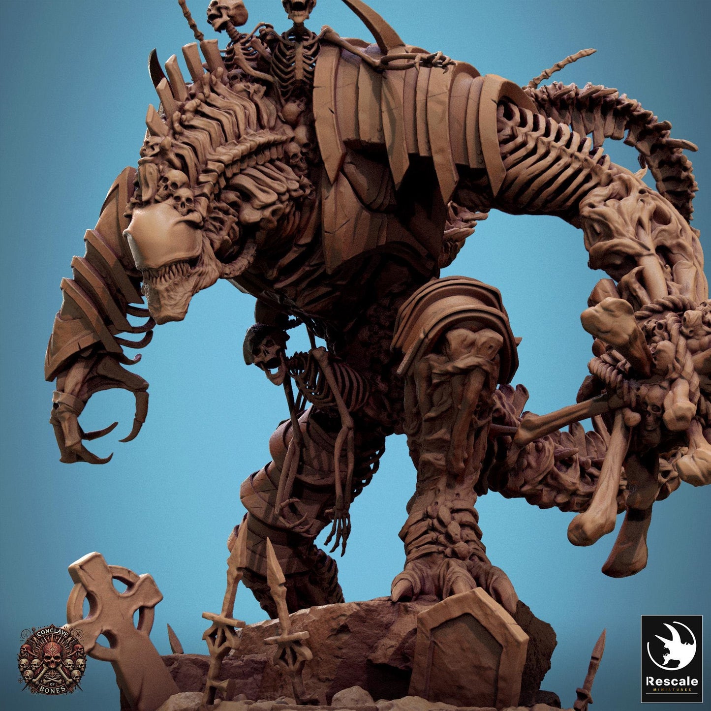 Cursed Colossus by Rescale Miniatures | Please Read Description | Print on Demand