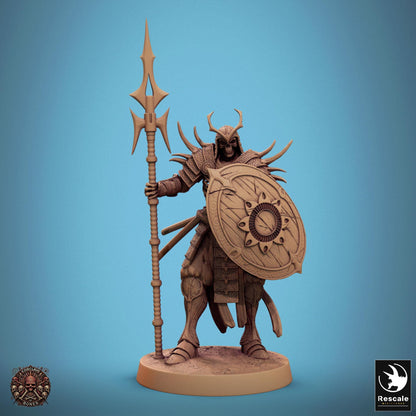 Oriental Skeletons, Sword/Shield & Spear/Shield by Rescale Miniatures | Please Read Description | Print on Demand