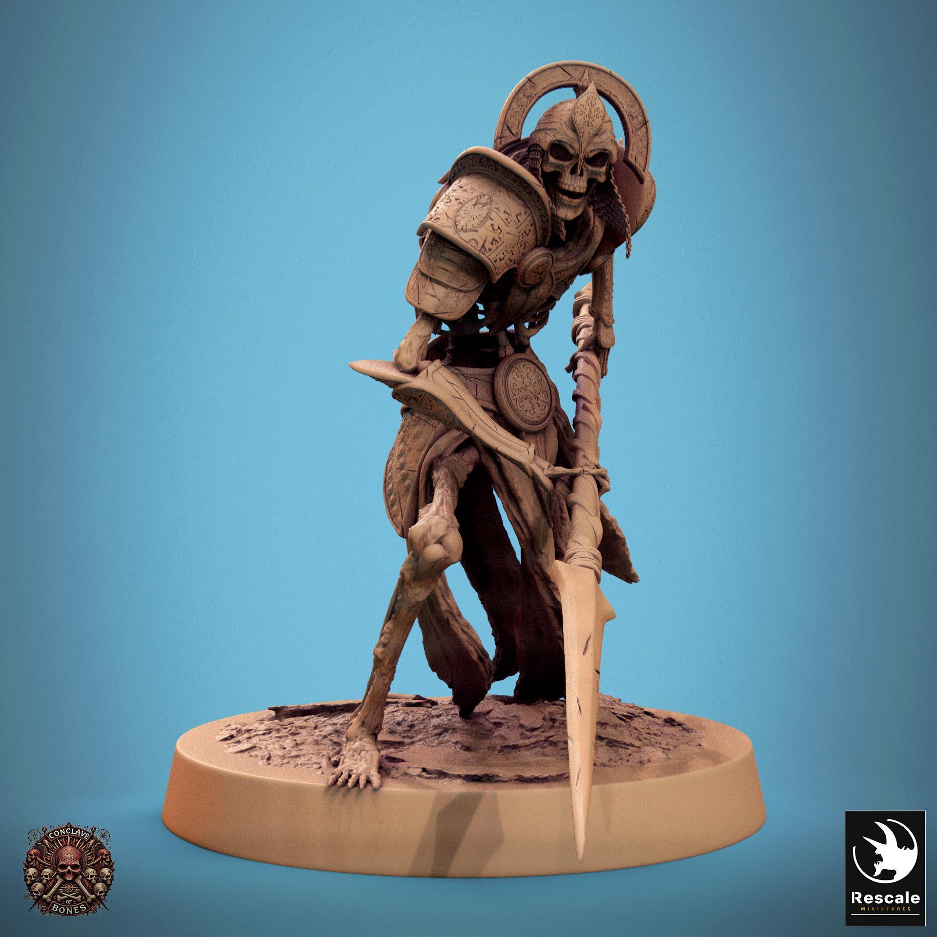 Persian Skeletons, Spears by Rescale Miniatures | Please Read Description | Print on Demand