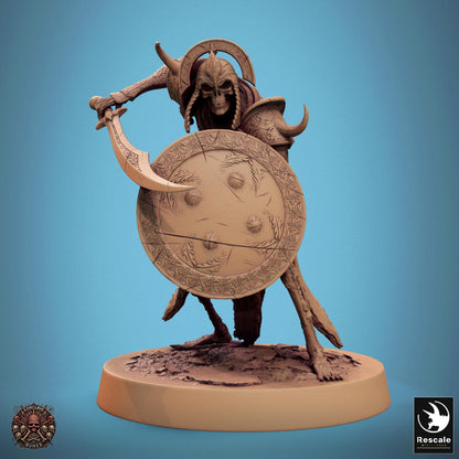 Persian Skeletons, Swords by Rescale Miniatures | Please Read Description | Print on Demand