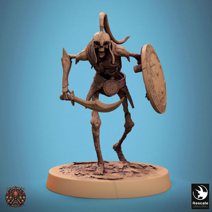 Persian Skeletons, Swords by Rescale Miniatures | Please Read Description | Print on Demand