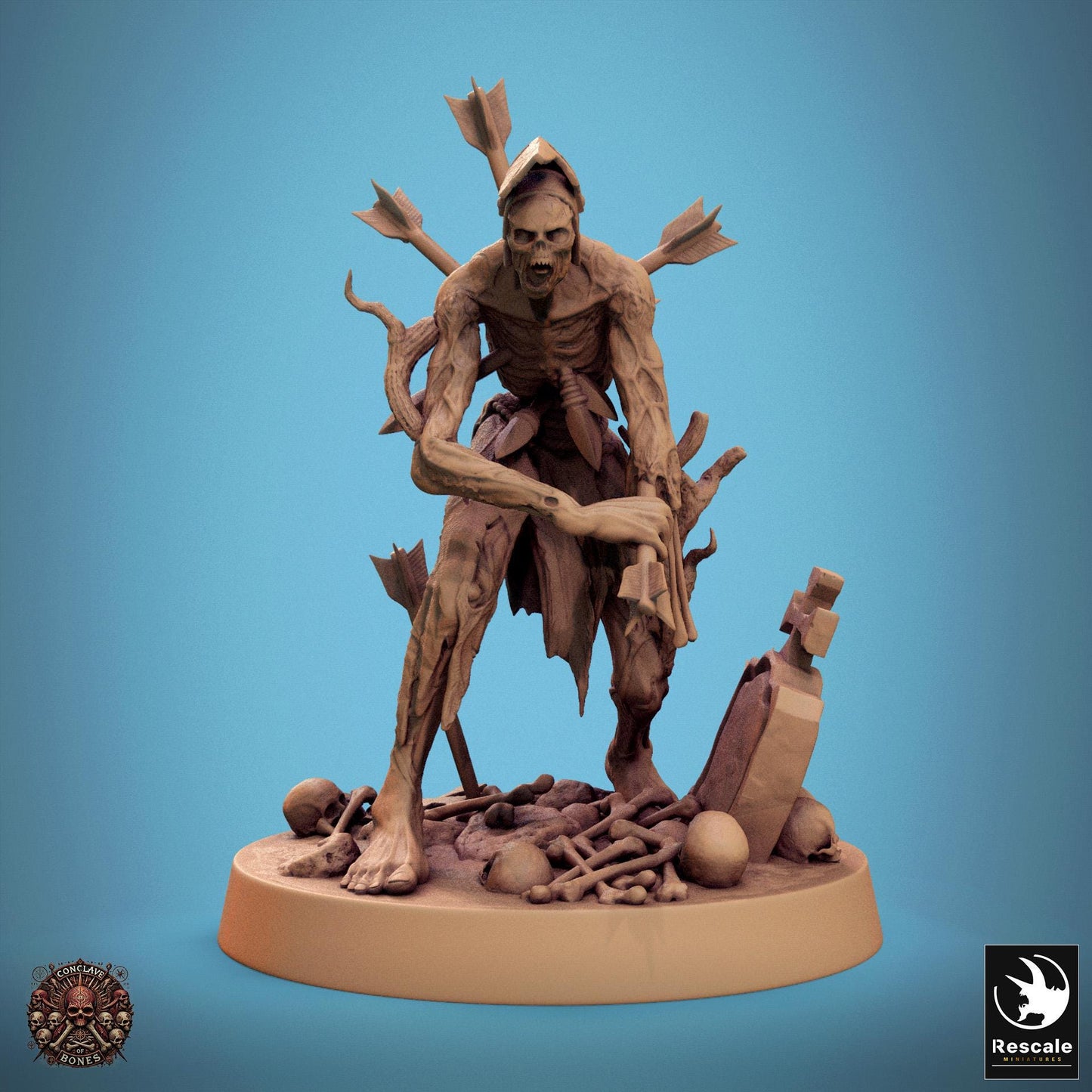 Zombies, Part 2 by Rescale Miniatures | Please Read Description | Print on Demand