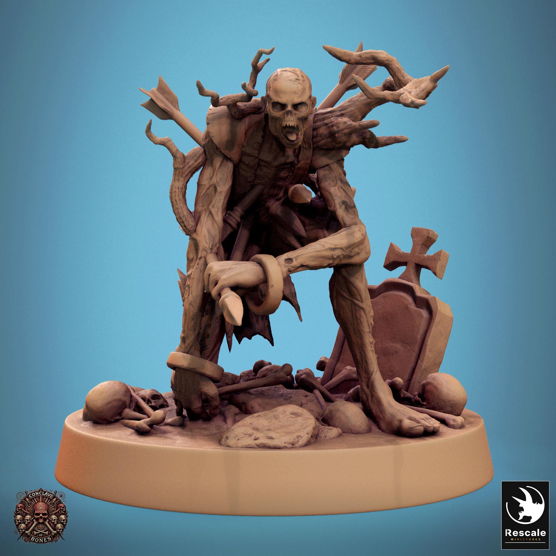 Zombies, Part 3 by Rescale Miniatures | Please Read Description | Print on Demand