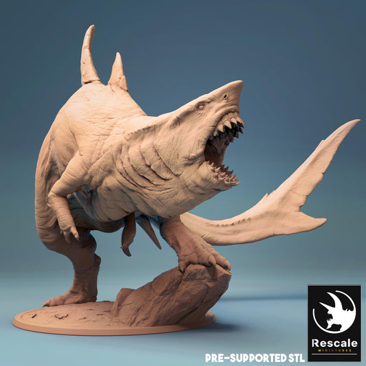 Karchar Tyrant by Rescale Miniatures | Please Read Description | Print on Demand