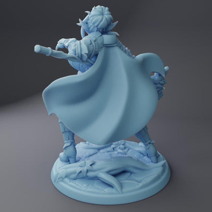 Nora, the Defender by Twin Goddess Miniatures | Unpainted | Print on Demand | Use Code FREESHIP50