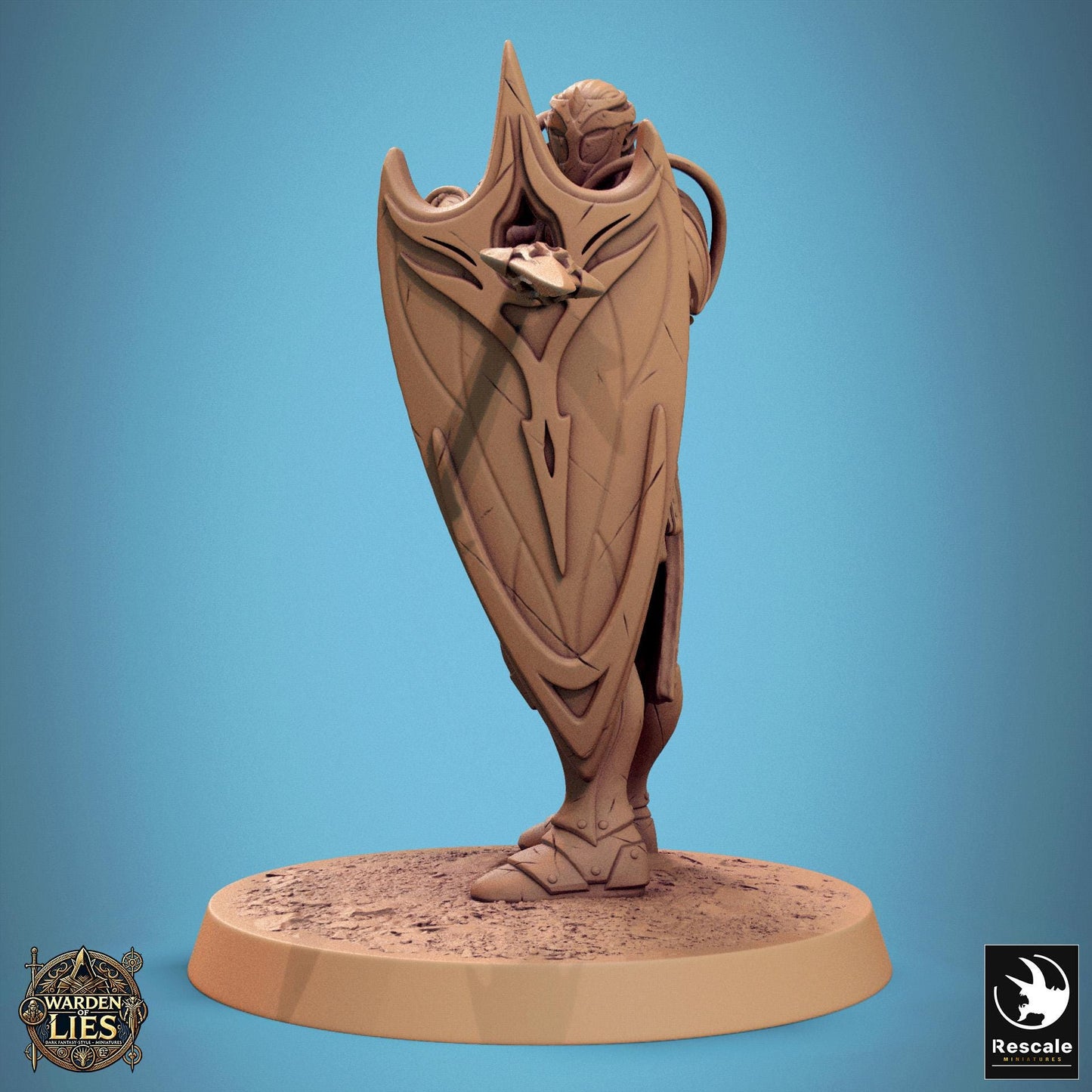 Moon Elf Sentinels, Spears by Rescale Miniatures | Unpainted | Print on Demand | Use Code FREESHIP50