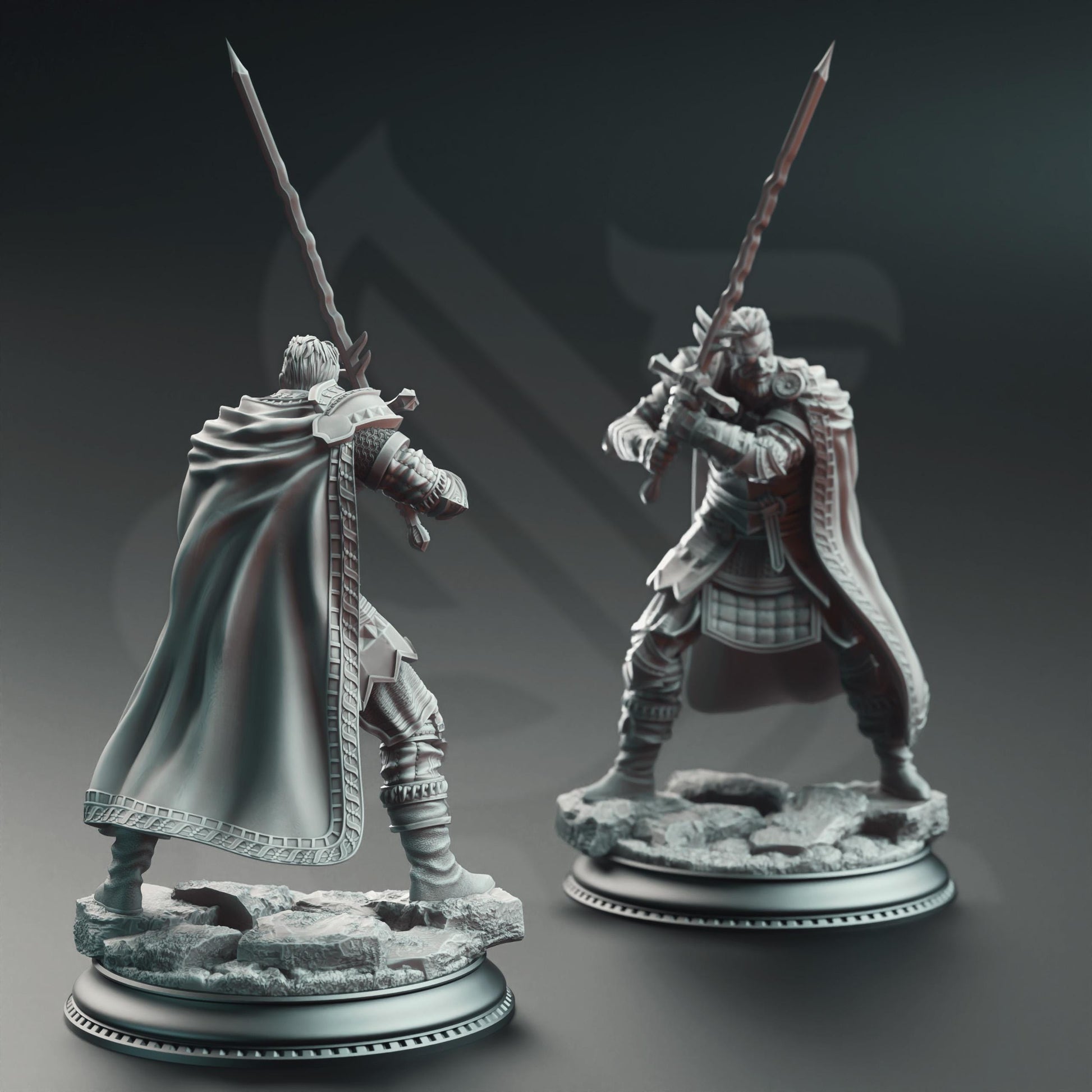 Field Marshal Kurt Williams, Commander of Baldur by DM Stash | Unpainted | Print on Demand | Use Code FREESHIP50