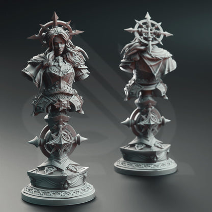 Johanna Saffron the Scorned, Vengeance Paladin by DM Stash | Unpainted | Print on Demand | Use Code FREESHIP50