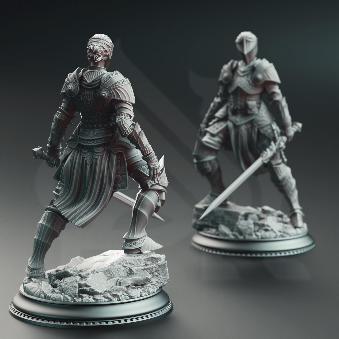 Vera Lanius the Absolved, Knight Commander by DM Stash | Unpainted | Print on Demand | Use Code FREESHIP50