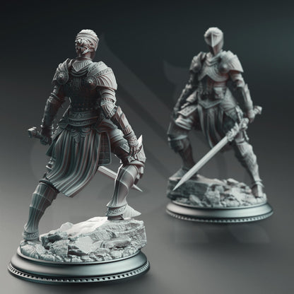 Vera Lanius the Absolved, Knight Commander by DM Stash | Unpainted | Print on Demand | Use Code FREESHIP50