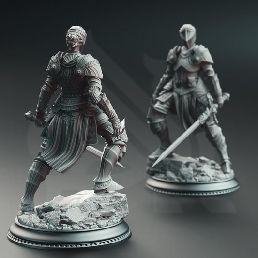 Vera Lanius the Absolved, Knight Commander by DM Stash | Unpainted | Print on Demand | Use Code FREESHIP50