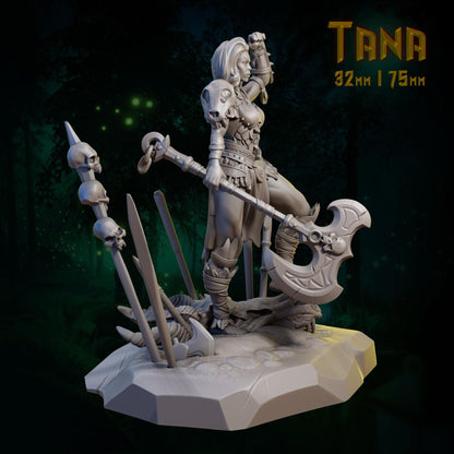 Tana by Dungeons and Maidens | Unpainted | Print on Demand | Use Code FREESHIP50
