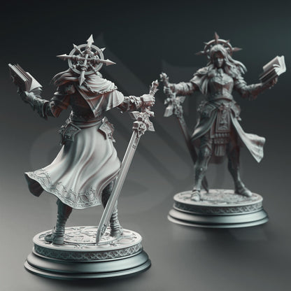 Johanna Saffron the Scorned, Vengeance Paladin by DM Stash | Unpainted | Print on Demand | Use Code FREESHIP50