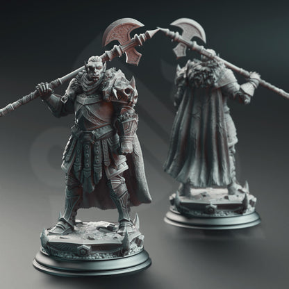 Trenon the Chainbreaker, Orc Hero by DM Stash | Unpainted | Print on Demand | Use Code FREESHIP50