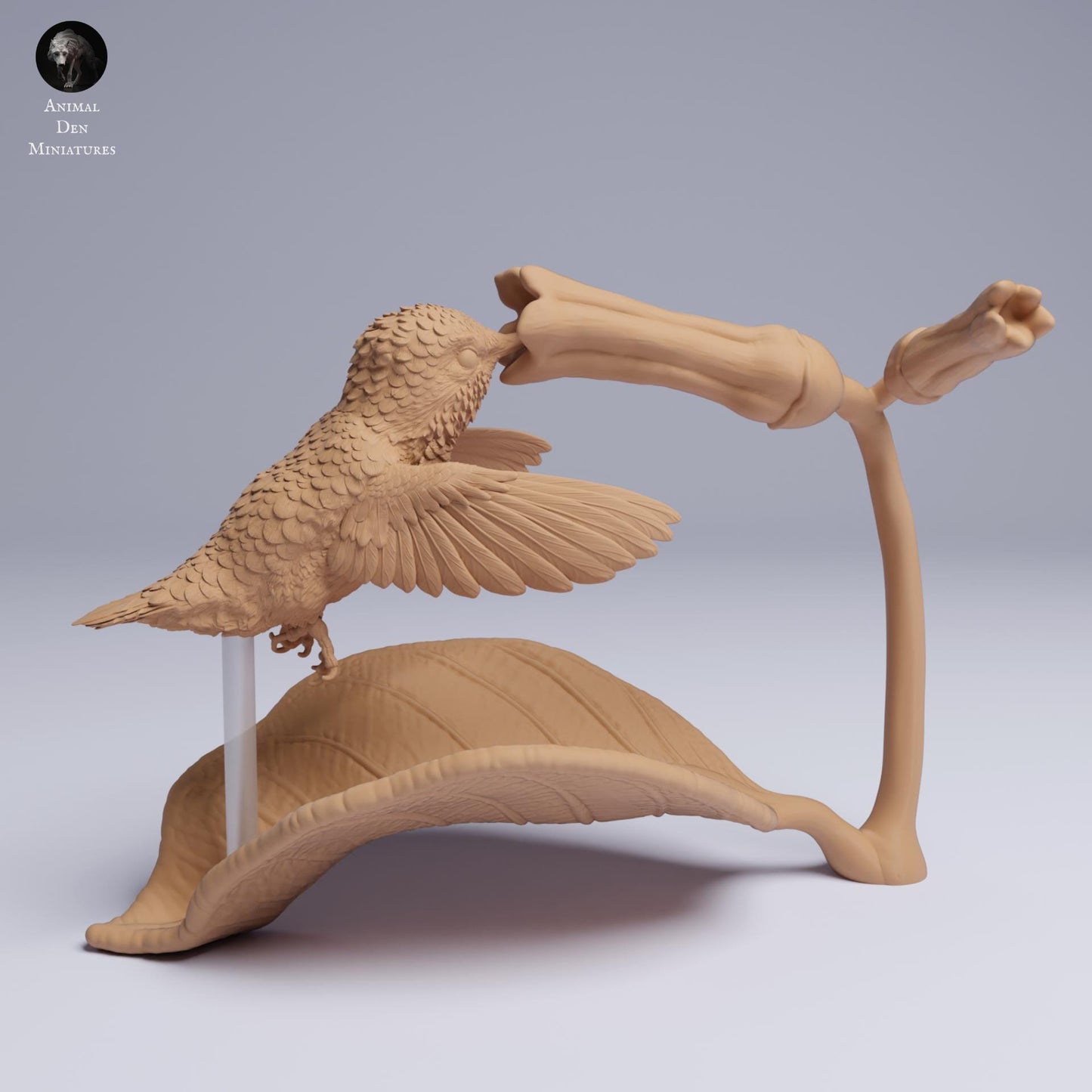 Bee Hummingbird 1:1 scale by Animal Den | Unpainted | Print on Demand | Use Code FREESHIP50