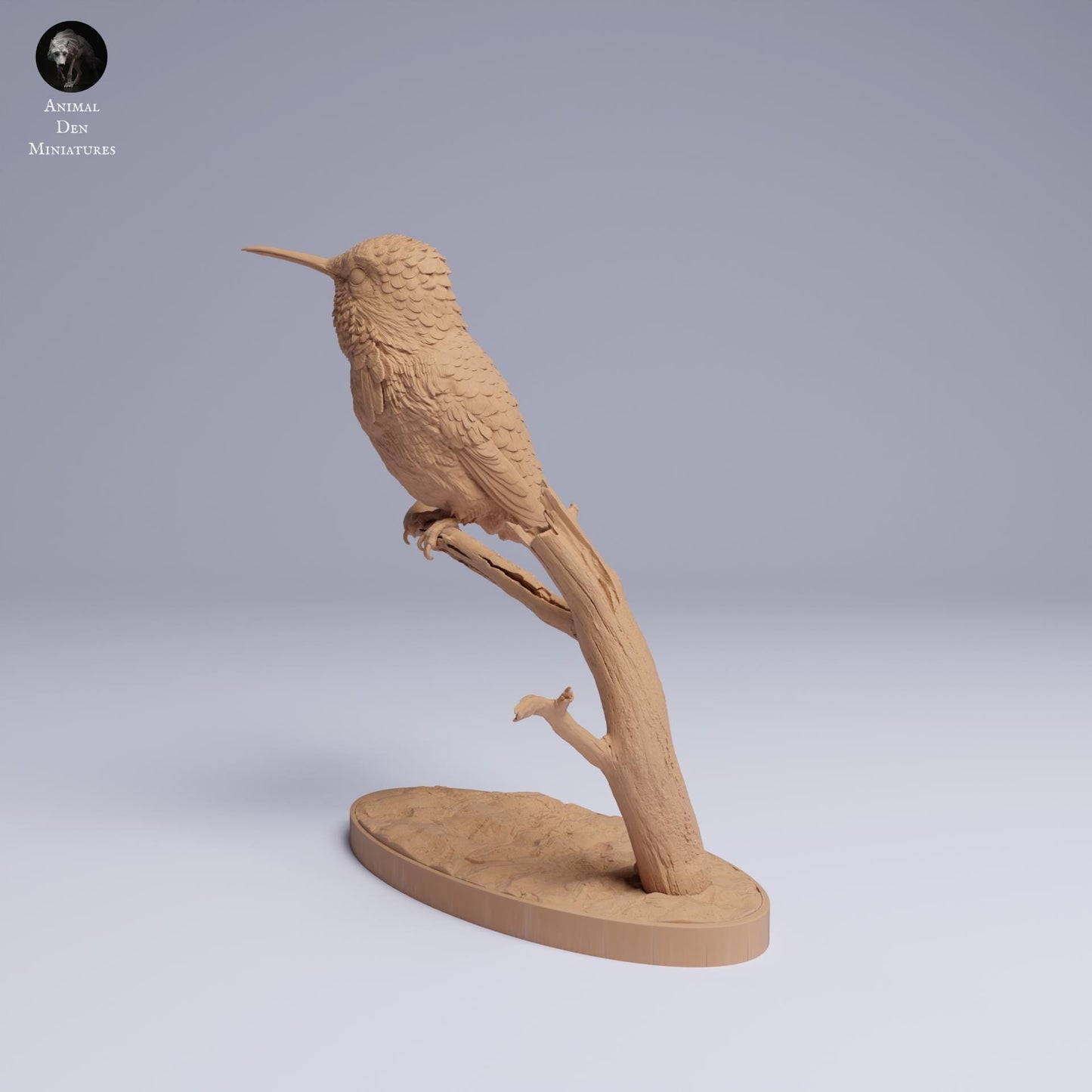Bee Hummingbird 1:1 scale by Animal Den | Unpainted | Print on Demand | Use Code FREESHIP50