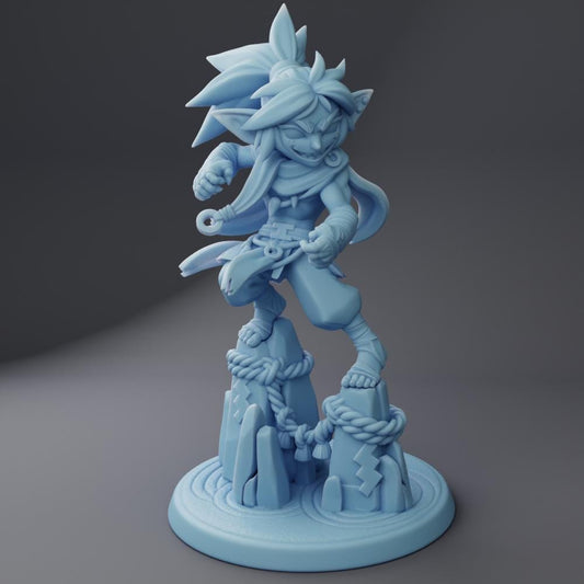Saru, Goblin Monk by Twin Goddess Miniatures | Unpainted | Print on Demand | Use Code FREESHIP50