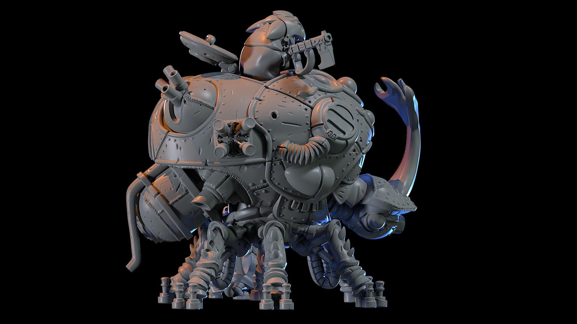 Midar Fasa Assault Rustbunker by Marchen Atelier | Unpainted | Print on Demand | Use Code FREESHIP50