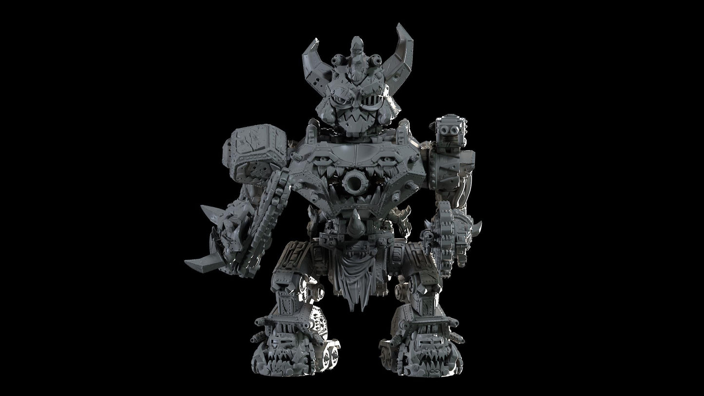 Orkazord, Scrap Titan | Unpainted | Print on Demand | Use Code FREESHIP50