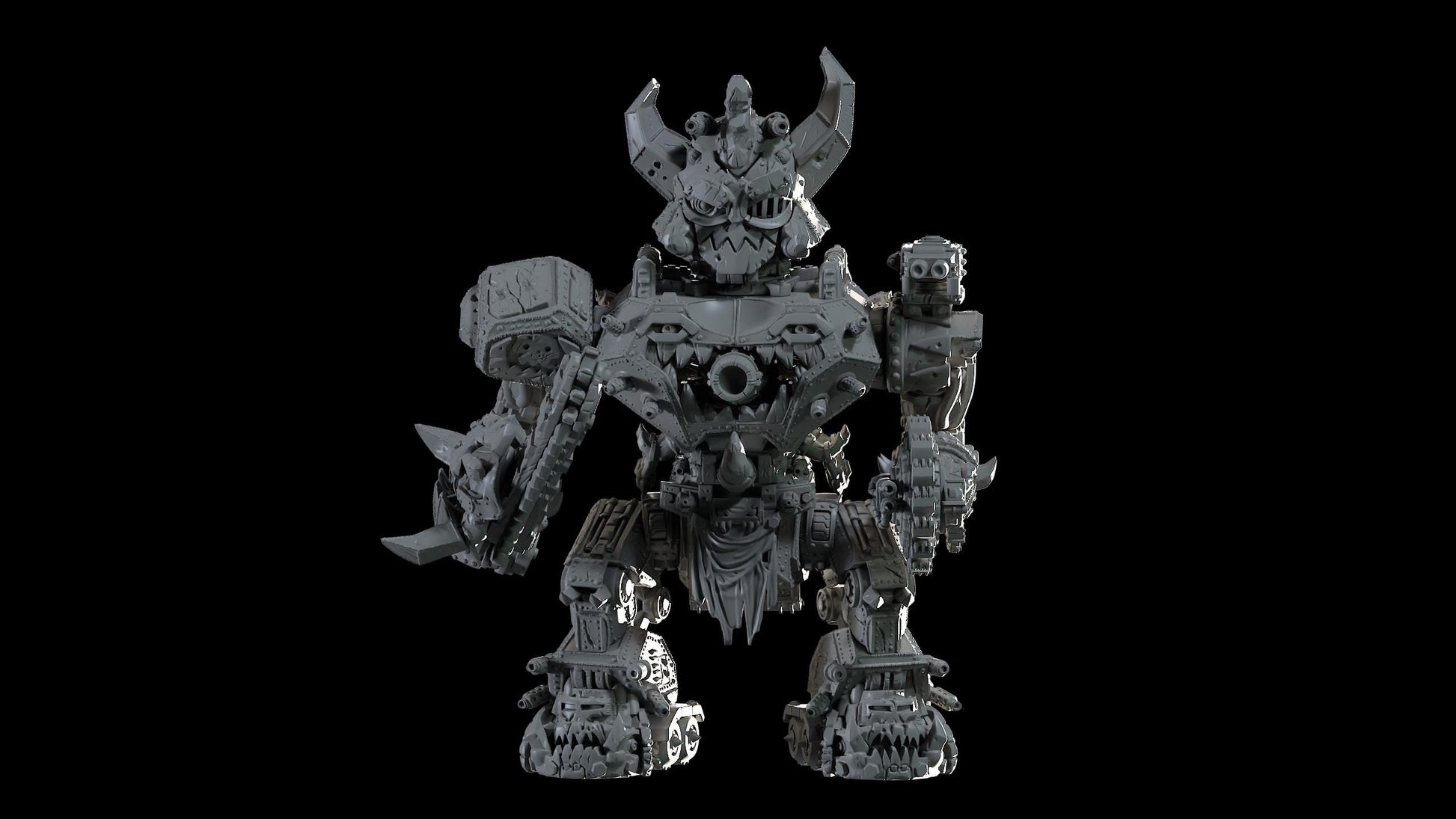 Orkazord, Scrap Titan | Unpainted | Print on Demand | Use Code FREESHIP50