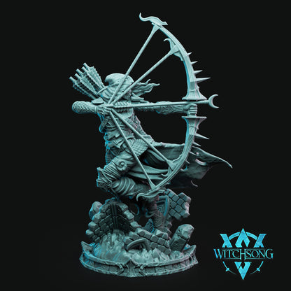Archer, Knight Horror Lieutenant by Witchsong Miniatures | Unpainted | Print on Demand | Use Code FREESHIP50