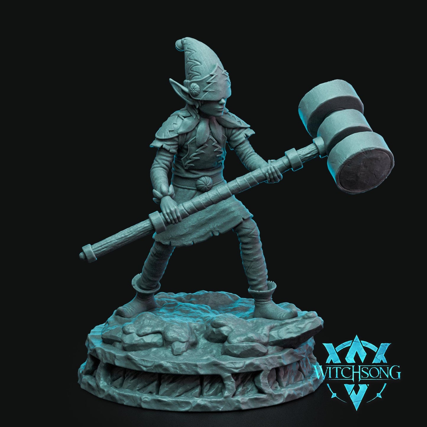 Enchanted Elves by Witchsong Miniatures | Unpainted | Print on Demand | Use Code FREESHIP50