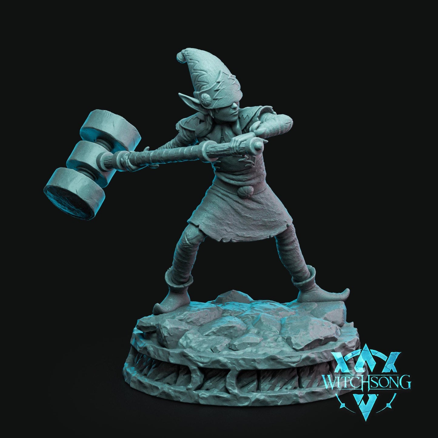 Enchanted Elves by Witchsong Miniatures | Unpainted | Print on Demand | Use Code FREESHIP50