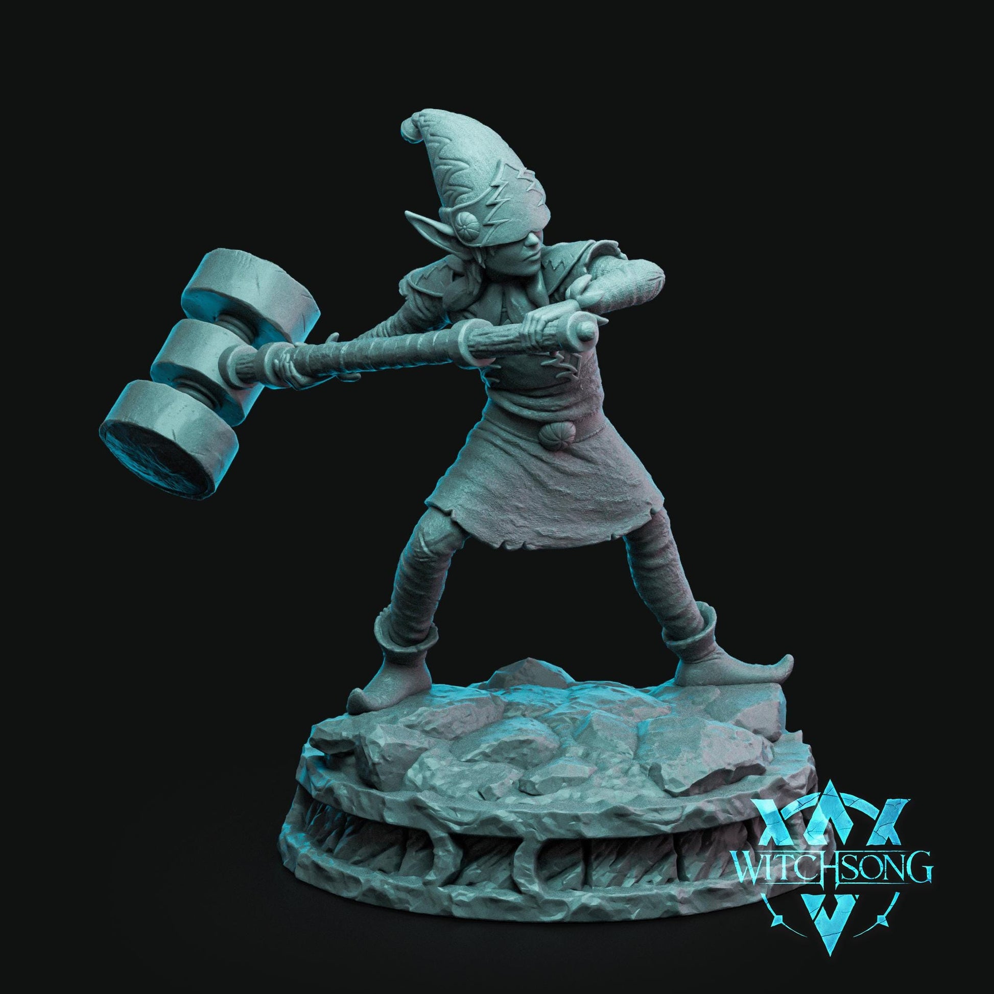 Enchanted Elves by Witchsong Miniatures | Unpainted | Print on Demand | Use Code FREESHIP50