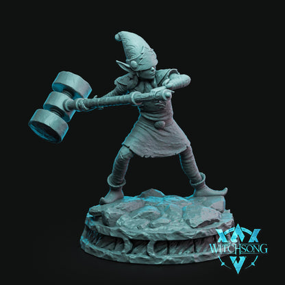 Enchanted Elves by Witchsong Miniatures | Unpainted | Print on Demand | Use Code FREESHIP50