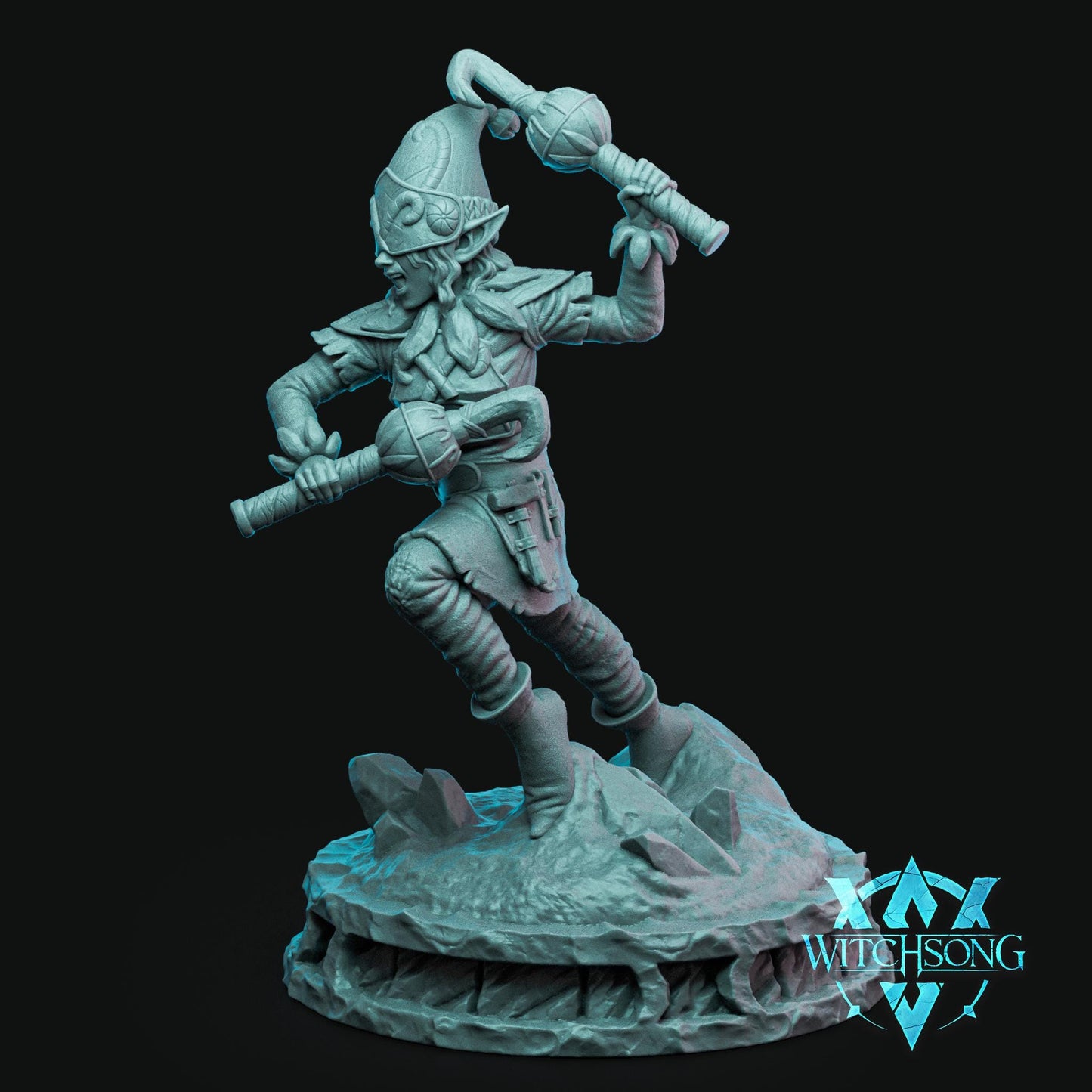 Enchanted Elves by Witchsong Miniatures | Unpainted | Print on Demand | Use Code FREESHIP50