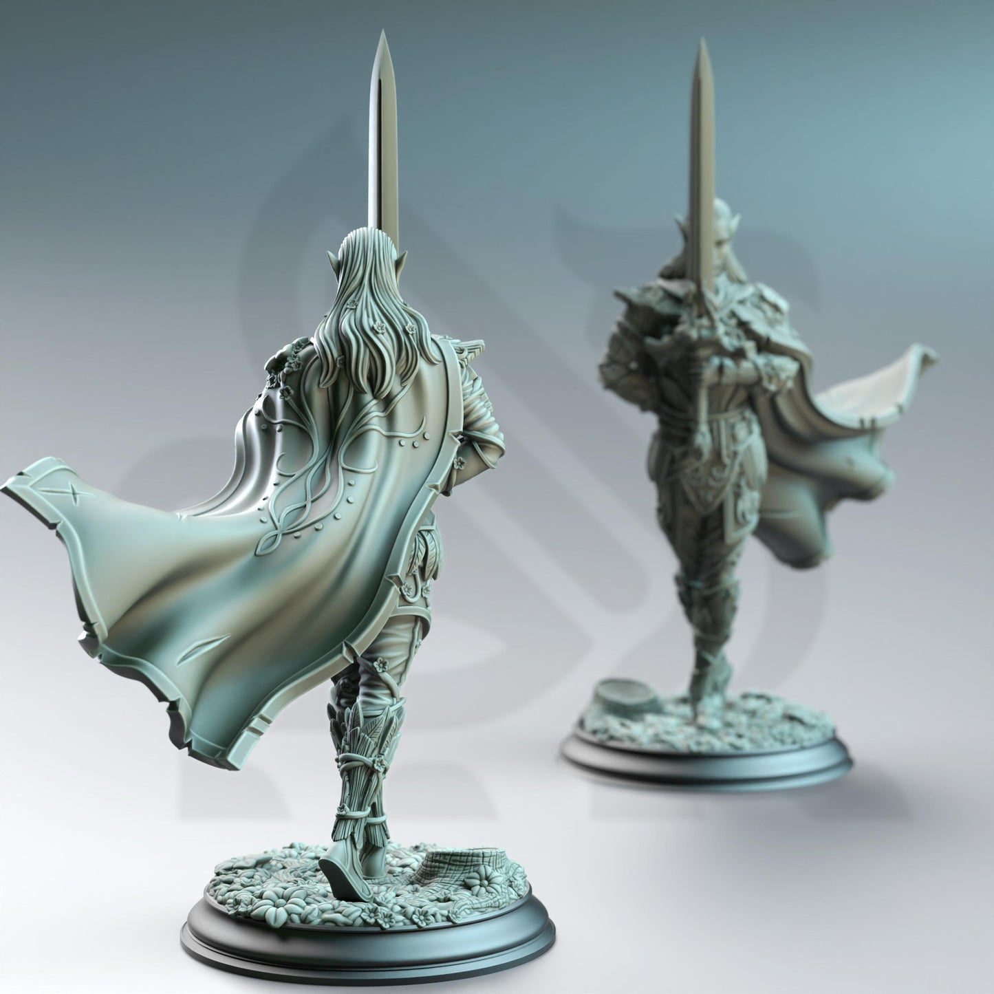 Alysion of the Spotless Wood, Feywalker Duelist by DM Stash | Unpainted | Print on Demand | Use Code FREESHIP50
