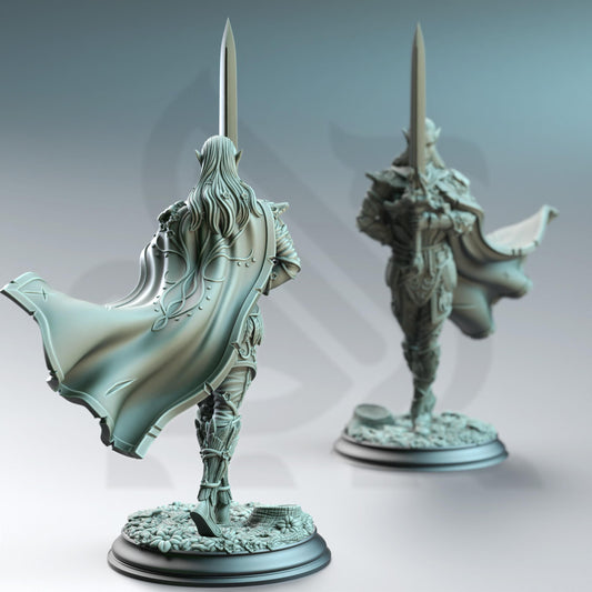 Alysion of the Spotless Wood, Feywalker Duelist by DM Stash | Unpainted | Print on Demand | Use Code FREESHIP50