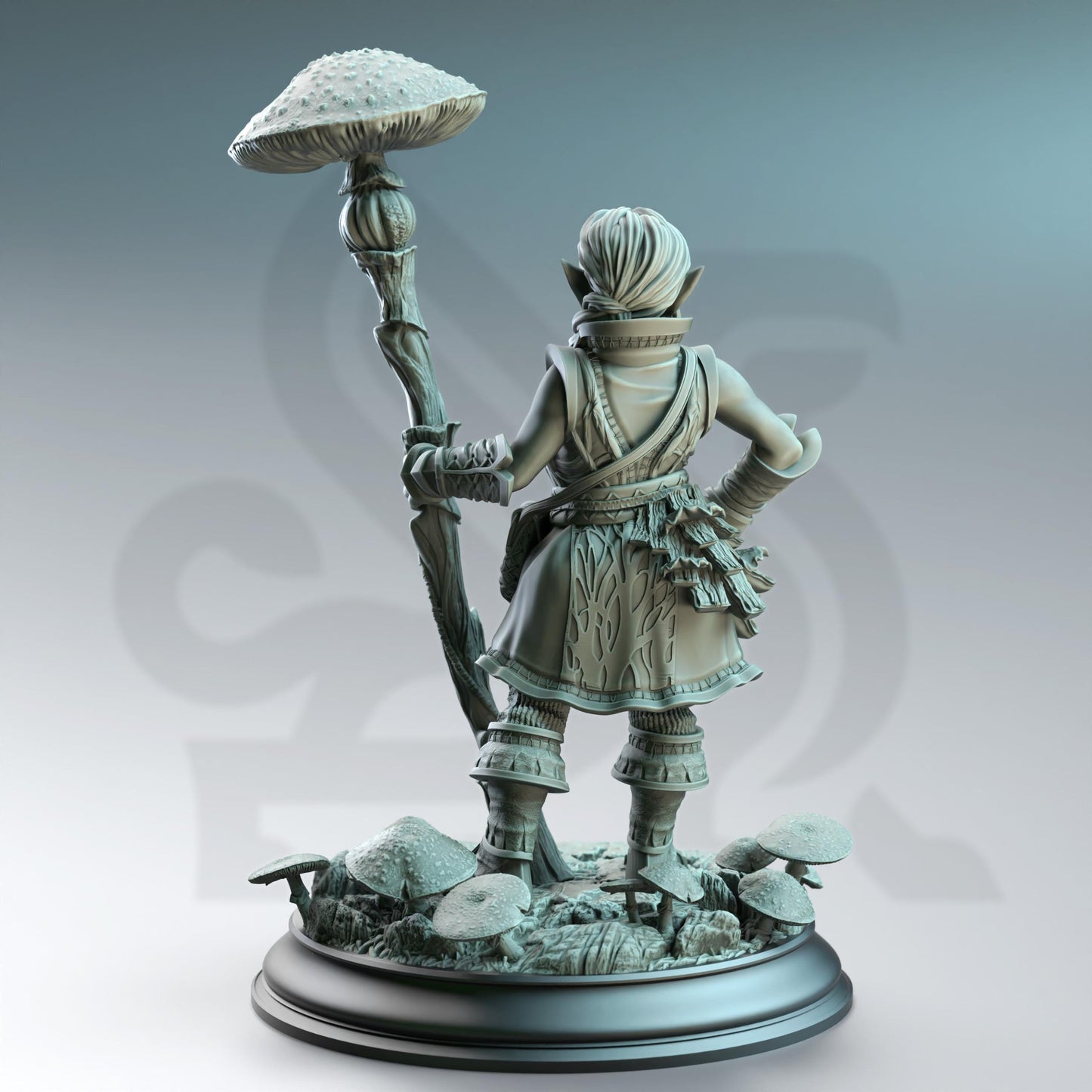Cordelia the Homestead Hermet, Halfling Druid by DM Stash | Unpainted | Print on Demand | Use Code FREESHIP50