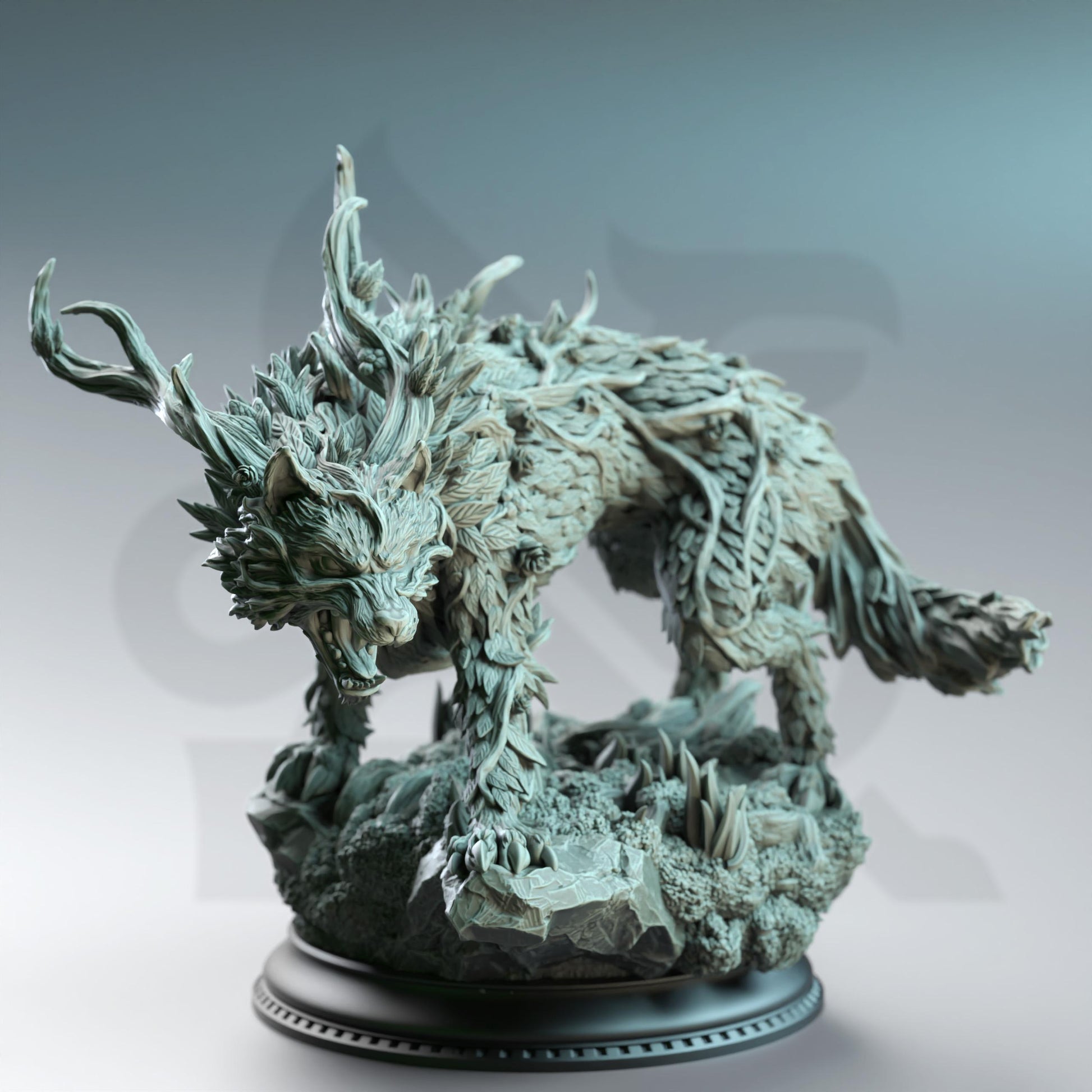 Faenror the Fey-Touched Direwolf by DM Stash | Unpainted | Print on Demand | Use Code FREESHIP50