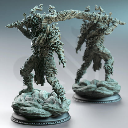 Forgotten Knights, Vine Possessed Armor by DM Stash | Unpainted | Print on Demand | Use Code FREESHIP50